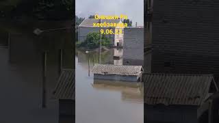 олешки хлебзавод Цюрупинск дамба взрыв наводнение