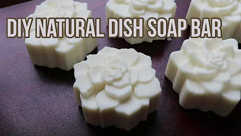 DIY All Natural Dish Soap Bar
