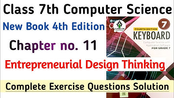 Computer Studies Keyboard | Chapter 11 Entrepreneurial Design Thinking | Exercise Questions Solution