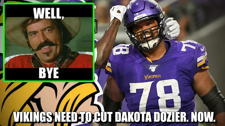 Minnesota Vikings NEED to Cut Dakota Dozier. Now. ...