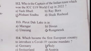 Paper solved LDA [ General knowledge]