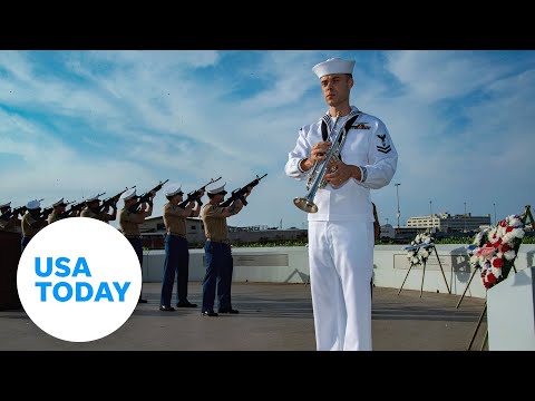 Ceremony for Pearl Harbor attack anniversary honors past heroes | USA TODAY