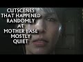 Metal Gear solid Cutscenes From Mother Base Mostly Quiet HD