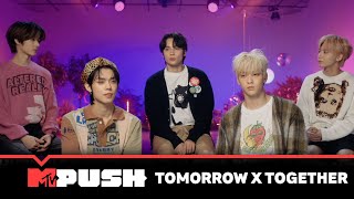TOMORROW X TOGETHER (투모로우바이투게더)  - Interview | MTV Push