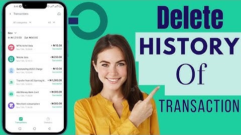 How To Delete Transaction History On Opay | Delete Opay Transaction History