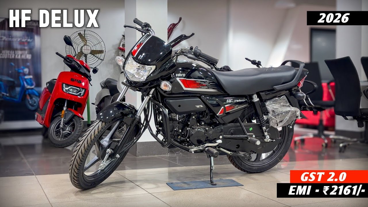 Hero HF Delux 2026 Model | HF Delux Base Model | GST 2.0 - On Road Price 😱