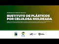 Sustituto de Plástico por Celulosa Moldeada