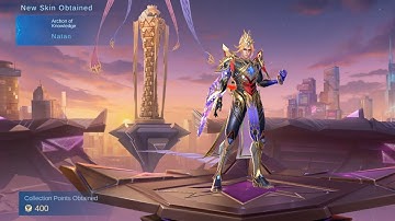 Spend Only 60💎 and get Natan MSC 2025 Skin fore free " Archon of knowledge " 🙆🏻🤩⭐⭐⭐⭐⭐✅