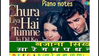 Download Lagu Chura liya hai Tumne jo Dil ko Piano Tutorial |Very easy piano notes MP3 Download Lagu Chura liya hai Tumne jo Dil ko Piano Tutorial |Very easy piano notes MP3
