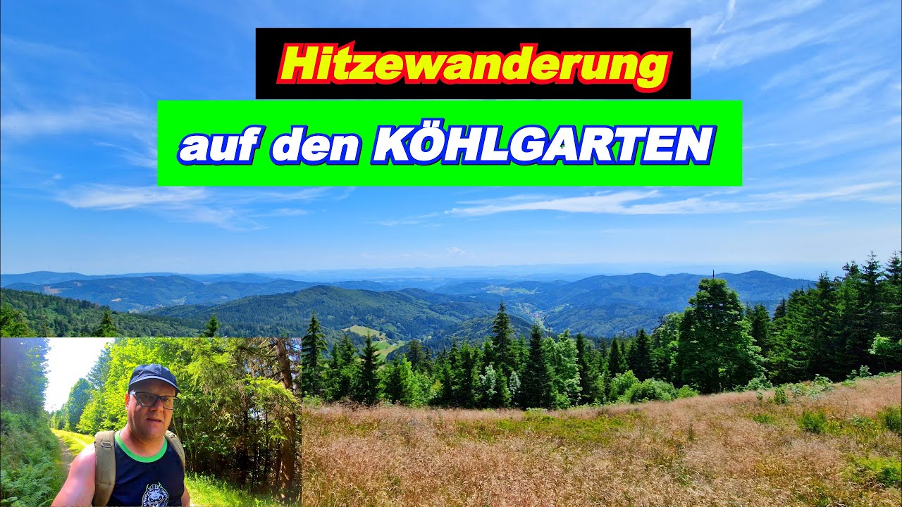 23 km-Hitzewanderung von Sulzburg über Kälbelescheuer zum Köhlgarten | purer Schwarzwaldgenuss 🌲👌