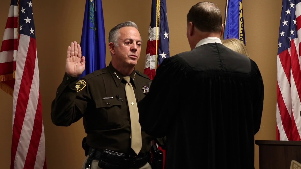 Sheriff Lombardo Sworn In for Second Term
