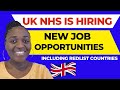 UK NHS & Care Homes Giving Visa Sponsorship With DEPENDANTS
