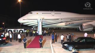 APEC 2015: Arrival of Sultan Hassanal Bolkiah, Brunei