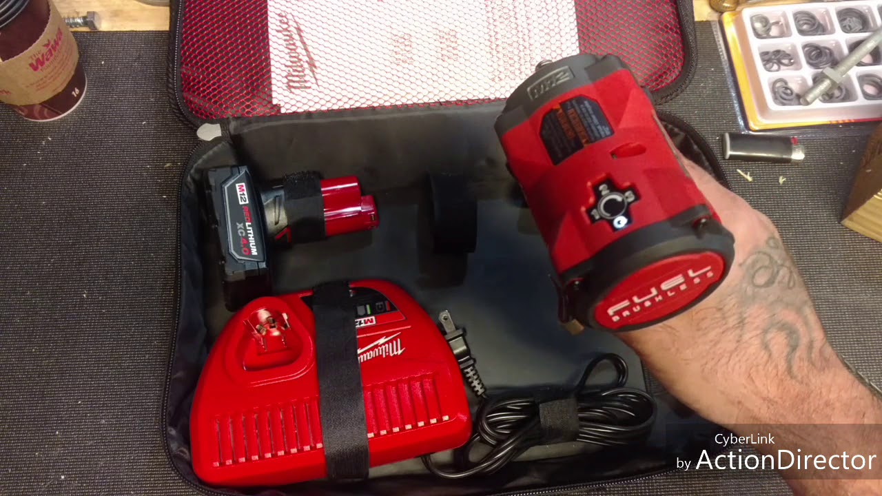 Milwaukee Fuel M12 3/8 Stubby Impact. Unboxing YouTube