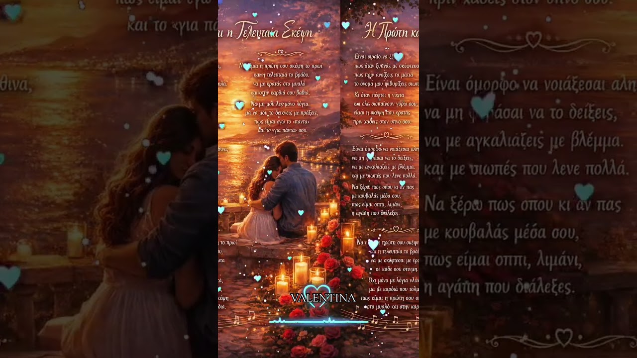 Να είμαι η πρώτη σου σκέψη το πρωί