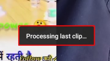 Instagram Fix Processing last clip Problem Solve