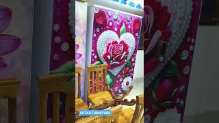 sutar furniture // wooden bed Dressing table. short video Yv 476. #furniture #sutar #shorts