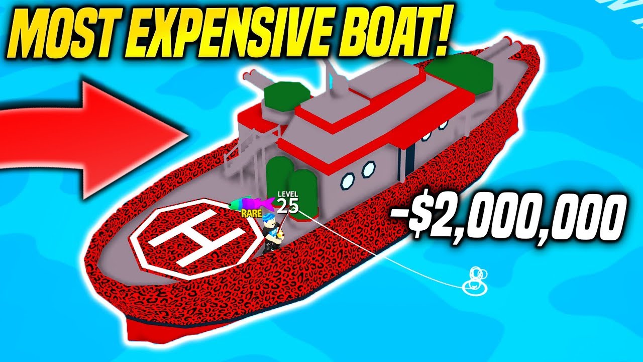 I Bought The Most Expensive Boat In Fishing Empire Simulator