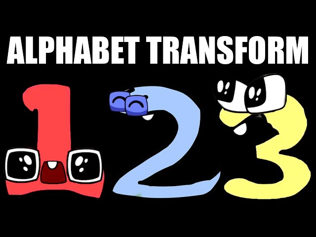 Number Lore But Baby Alphabet Lore (1 - 26) 