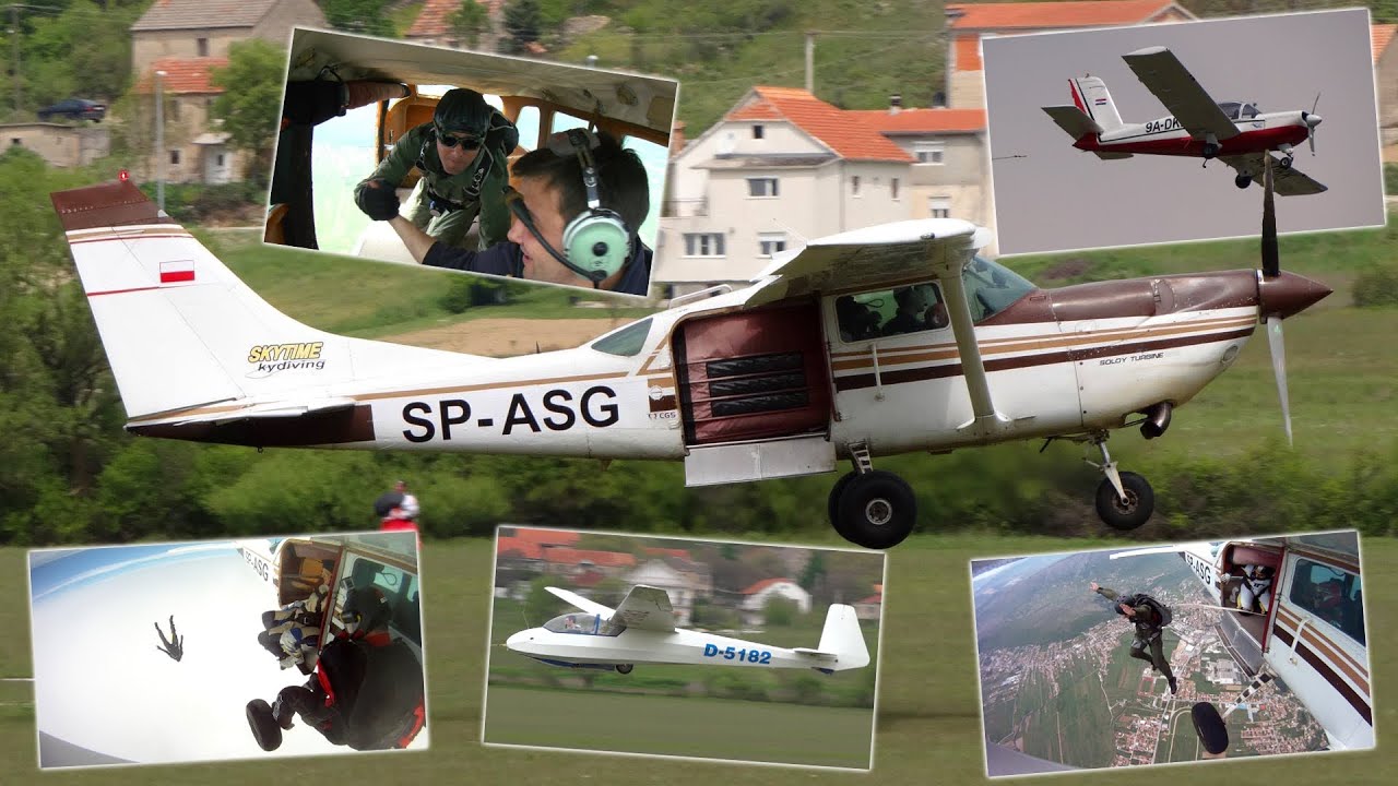 Avio Gušti - Sportski Aerodrom Piket LDSS - Sinj Croatia HD