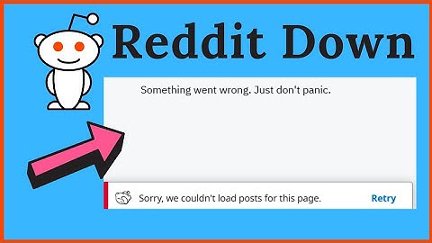 Reddit is Down | How to fix Something went wrong error | Sorry we couldn