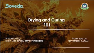 Drying and Curing 101 (with Boveda!) | Grow at Home Series | Minnesota Cannabis College