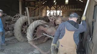 Moving Tractors That Sat For Decades! The McMath Estate Collection Auction  Aumann Vintage Power