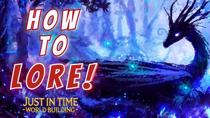 How to Add Lore Without an Infodump! (Fantasy Writing Tips)