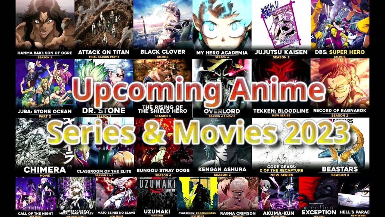 Anime Series And Movies In 2023 YouTube