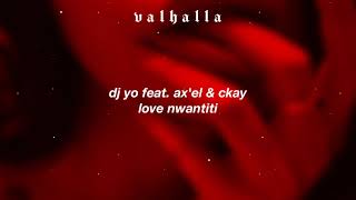 dj yo! feat. ax'el & ckay ; love nwantiti (tik tok remix) [legendado/tradução]