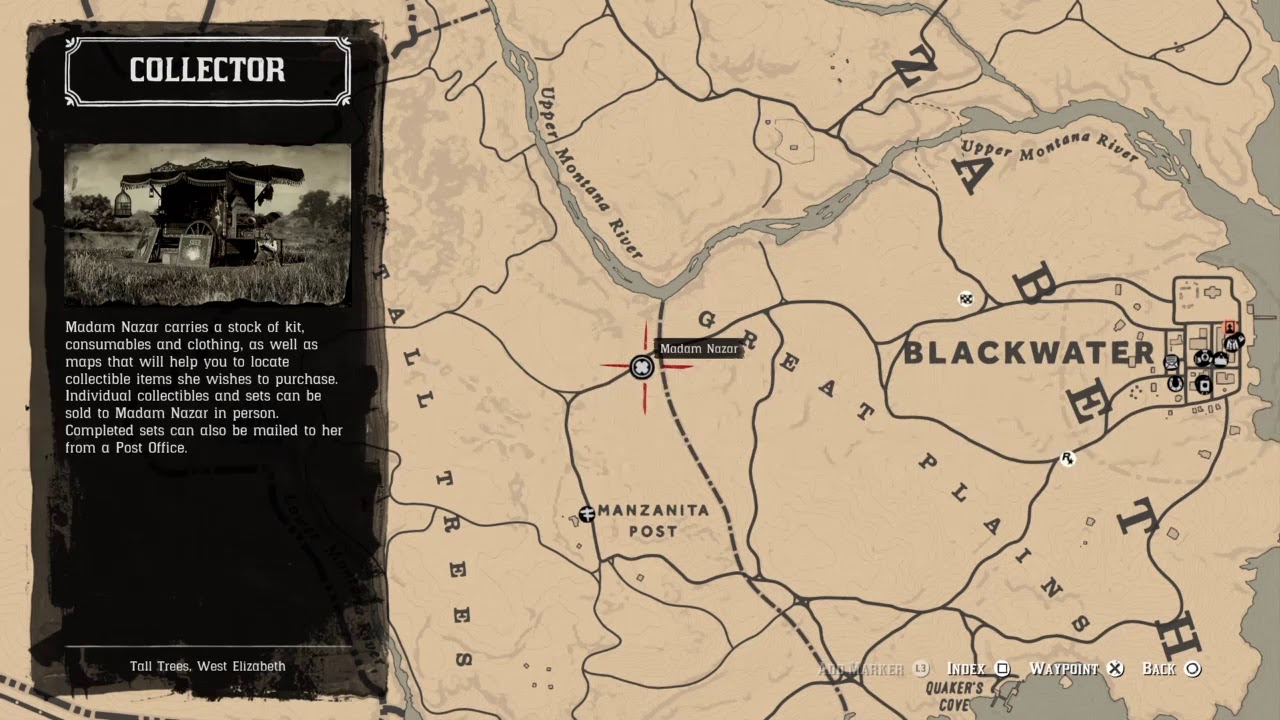 How To Find Madam Nazar Rdr2 Online