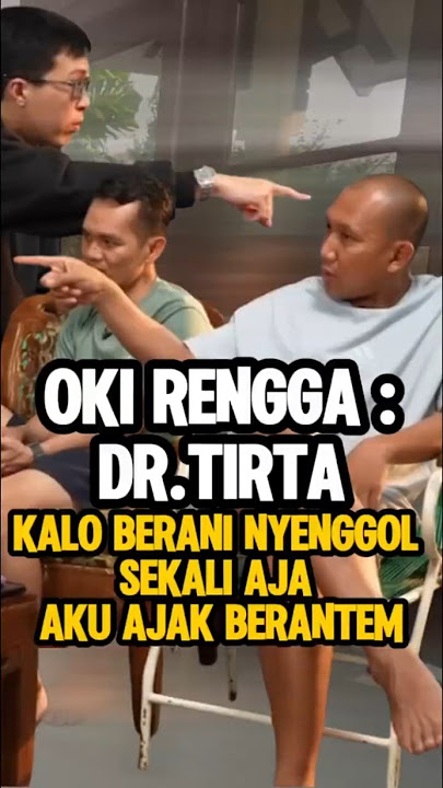 OKI RENGGA SEMPAT MAU BERANTEM SAMA DOKTER TIRTA