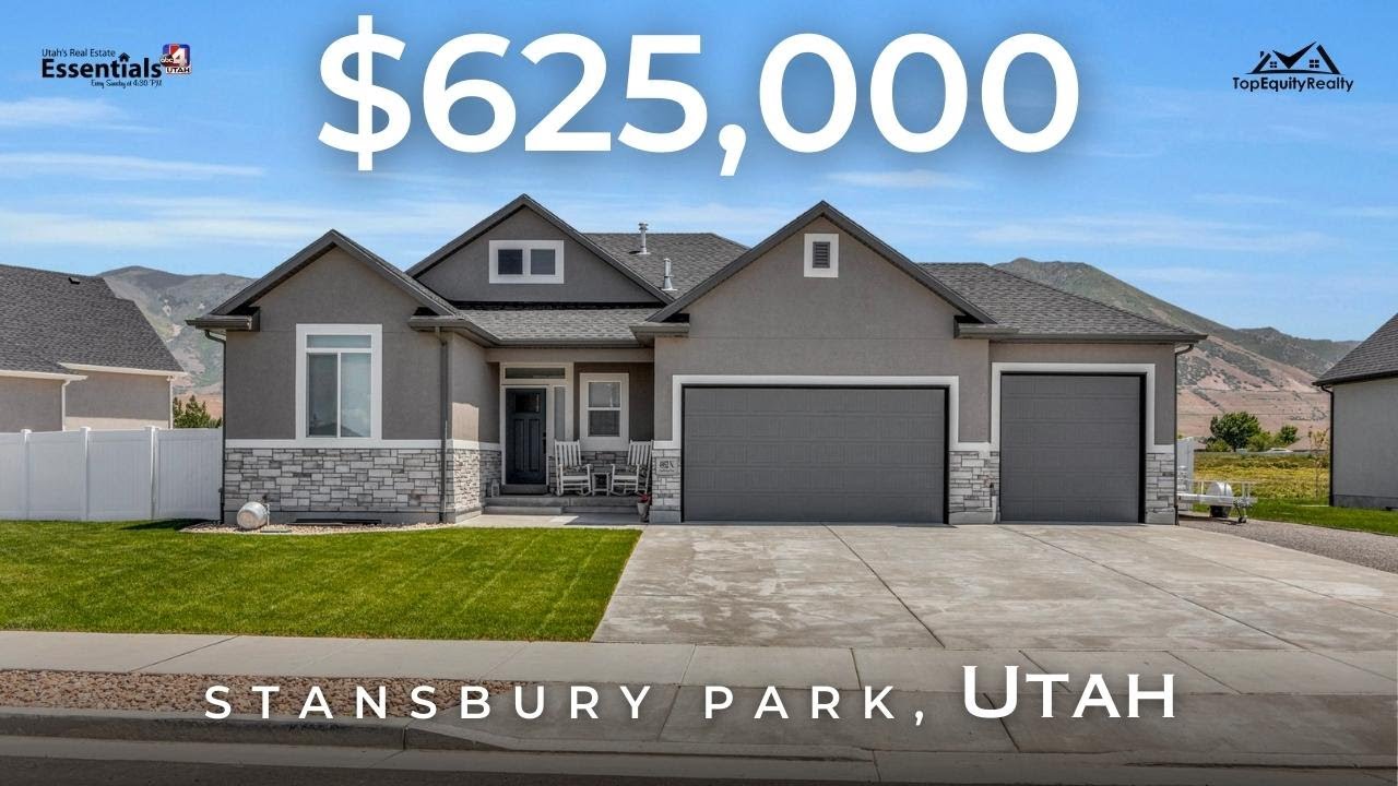 🏡 4952 N Cambridge Way Stansbury Park, UT Top Equity Realty ABC4