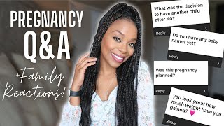 Pregnant at 40, Family Reactions, Gender Reveal & More! ☕ | Pregnancy Q&A