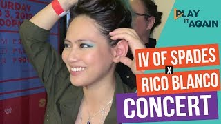 Gracenote Goes To Iv Of Spades X Rico Blanco Concert Gracenotetv