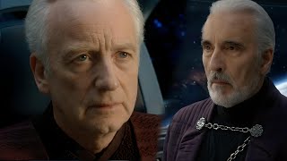 Tales Of The Force Dooku Palpatine Talk Before Anakin And Obi-Wan Arrive
