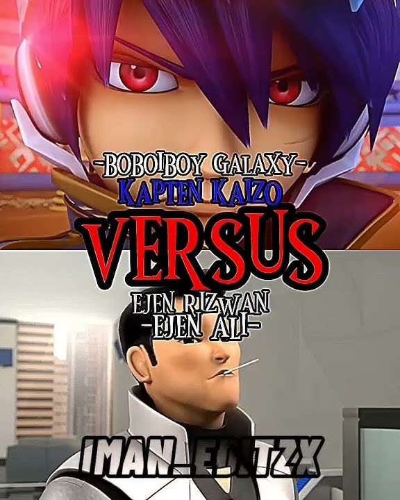Kapten Kaizo vs Ejen Rizwan #ejenalithemovie #boboiboygalaxy #ejenalimusim3