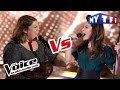 Julia paul vs audrey   rolling in the deep  adele  the voice france 2017  battle