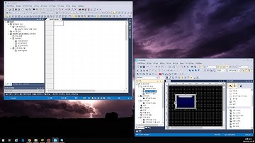 LS PLC XG5000과 LS 터치XP Builder간의 시뮬레이션 방법