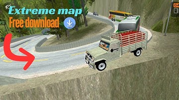 NEW EXTREME MAP MOD | BUSSID 4.4 | BUS SIMULATOR INDONESIA 🇮🇩 @dakahjoom