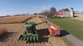 DJI Phantom 2 Vision Plus 2014 Corn Harvest