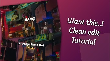 Clean edit tutorial alightmotion | Move + oscillate + swing effect