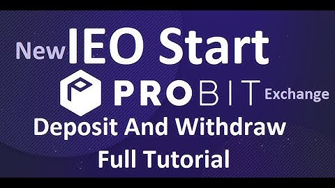 IEO In Probit Exchange Deposit and Withdraw Full tutorial | Crypto Free Airdrop