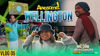 BNS TOUR VLOG 5 - LIVE FROM WELLINGTON NZ  (The BNS SHOW with Umaria &amp; Randhir AU NZ 2023)