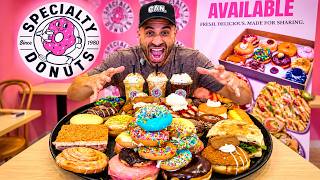 DONUT TRY THIS AT HOME! // 10,000 CALORIE DONUT CHALLENGE 🍩😳