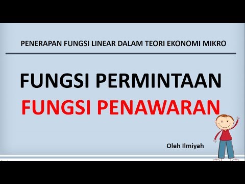 Video: Apakah lawan permintaan dalam ekonomi?