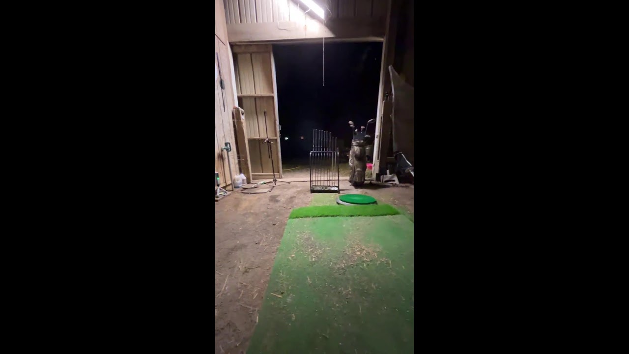 Barn Stall Golf Simulator