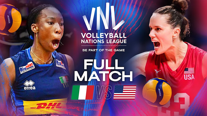 Italy 🇮🇹 vs. USA 🇺🇸 - VNL 2024 | Full Match - Week 3