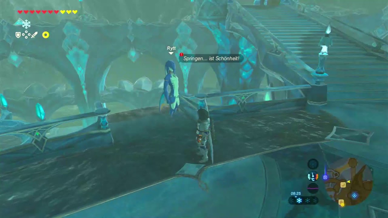 Zelda Breath Of The Wild Wassertitan Pferdequestweltrekord wieder gebrochen + Wasser Titan Vah Ruta - Zelda