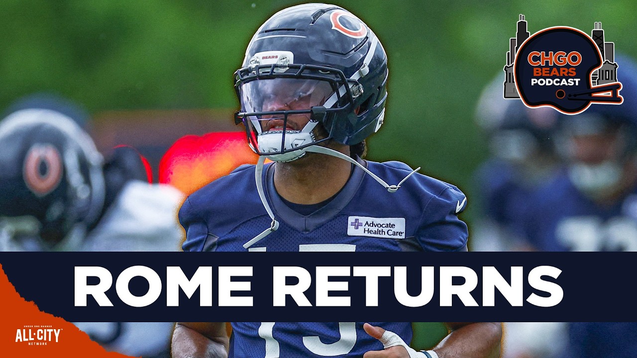 BACK AT PRACTICE: Rome Odunze, Chicago Bears Returning to Health Ahead of Week 1 | CHGO Bears